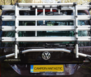 VW T6.1/T6, 4 Bike Rack Tailgate Genuine Volkswagen Transporter Caravelle California
